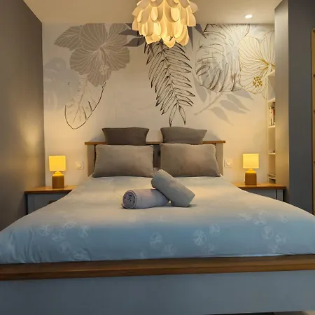 Petit Paradis Cosy T1 Bis 40M2 Independent Studio En Maison Avec Jardin & Parking Gratuit *